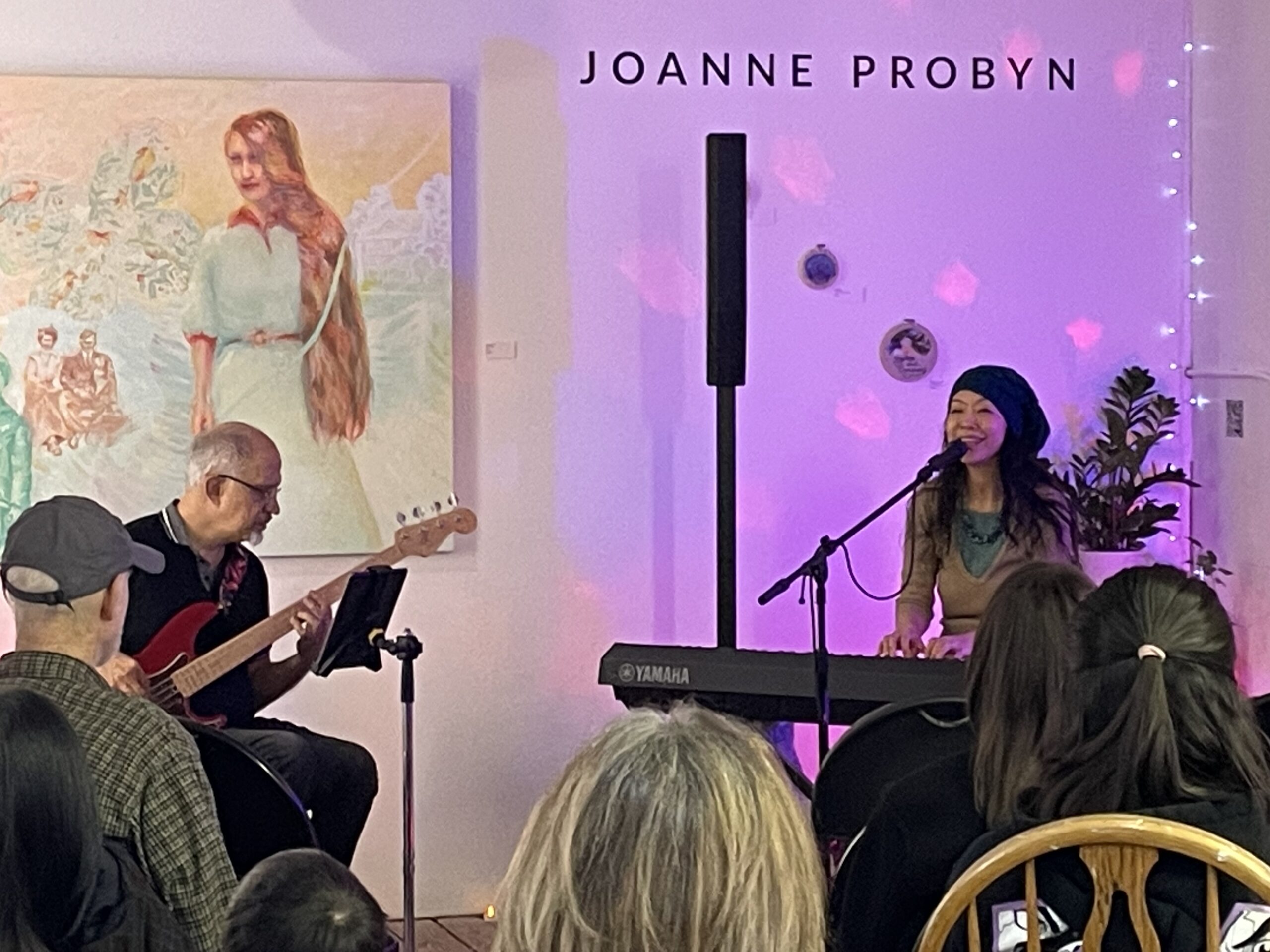 Music Concerts Take Flight with Tamami Maitland - Joanne Probyn Art